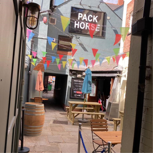 The Packhorse Reopens Its Garden Craft Union Pub Company